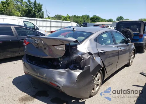 2011 Hyundai Elantra Gls from USA, damaged, VIN 5NPDH4AE5BH060874